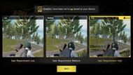 Frame rate settings in Lite version (Image via Krafton)